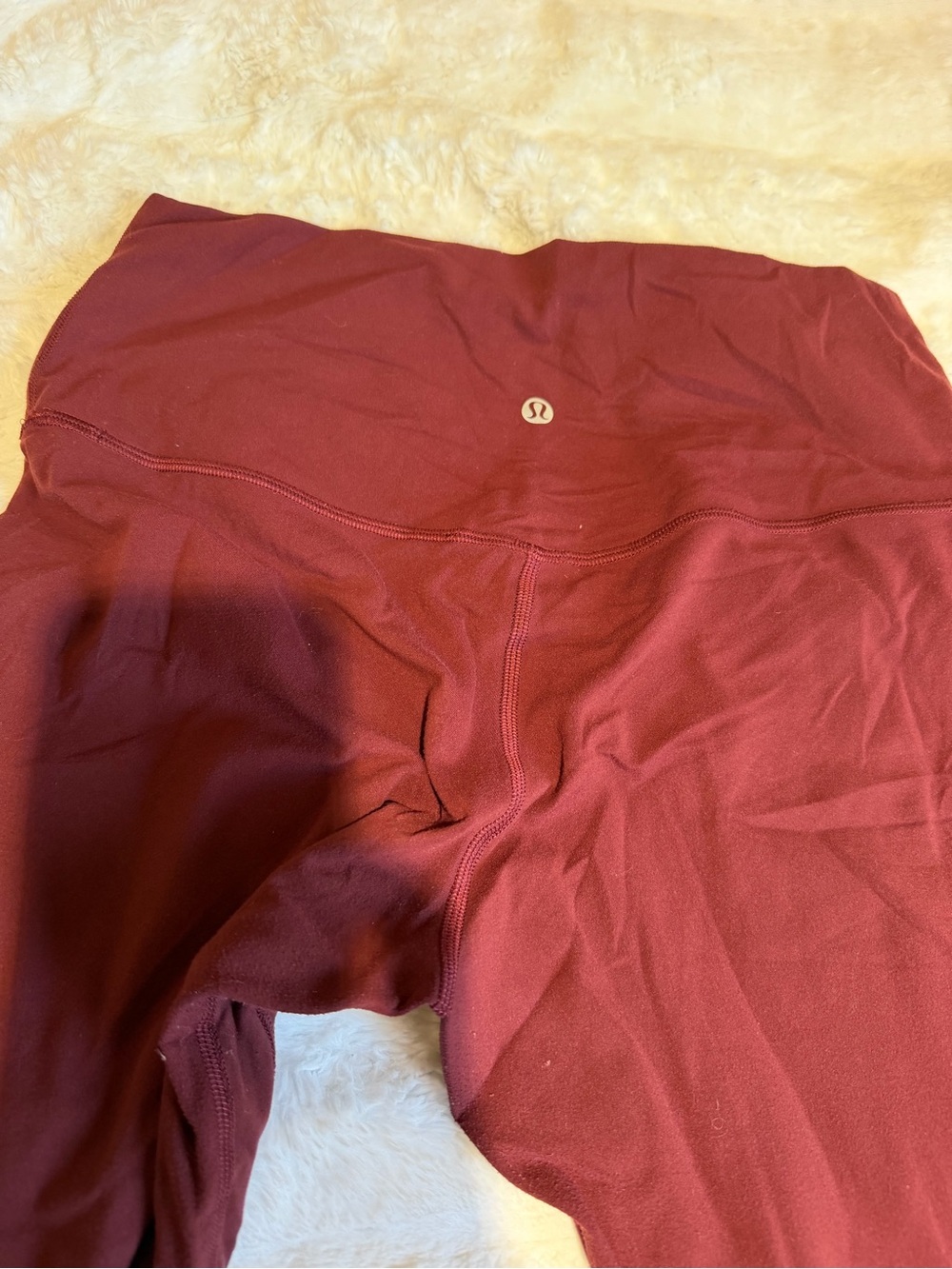 lululemon athletica woman’s Wine Red Leggings